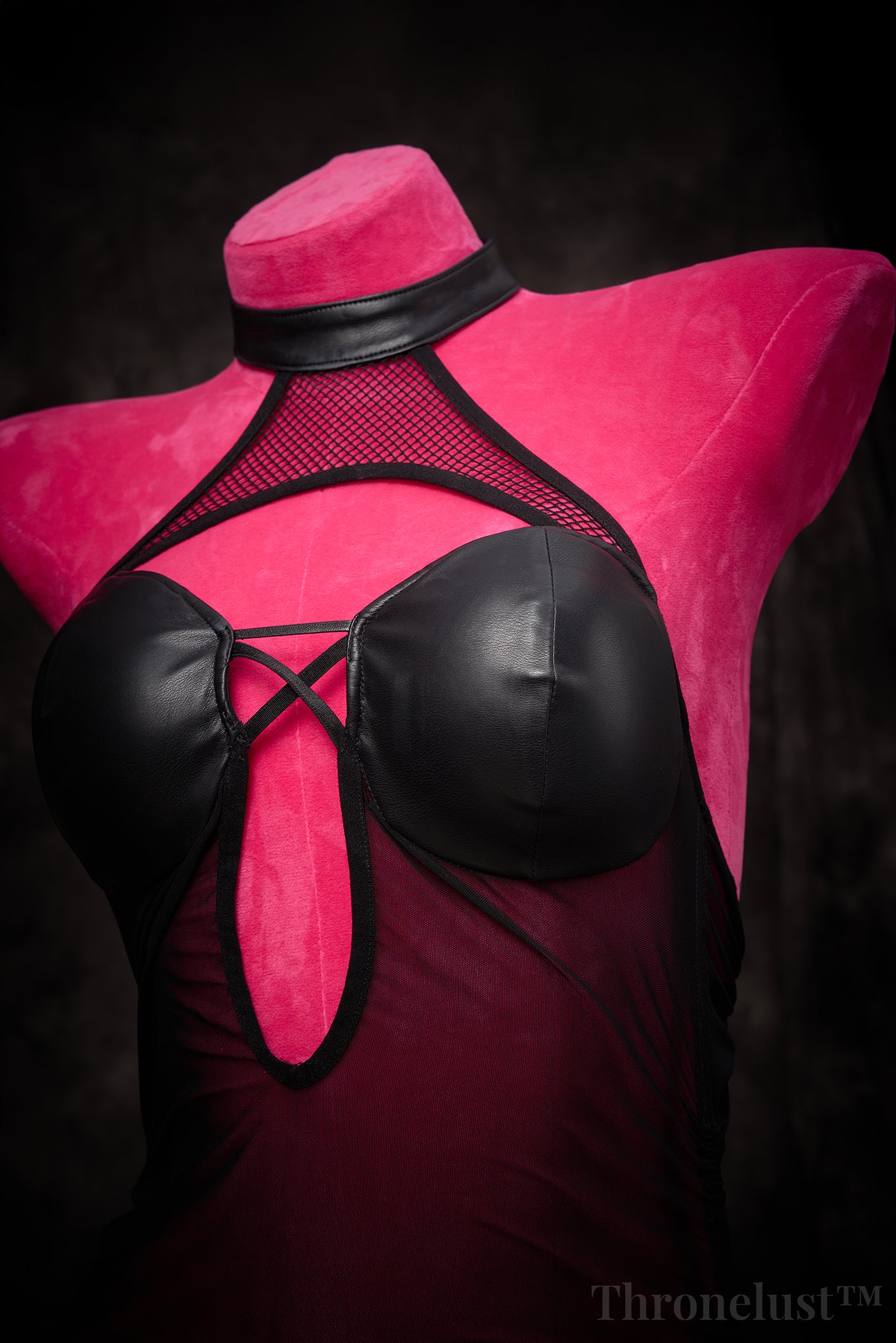 PU & Mesh Seductive Lingerie | Thronelust™