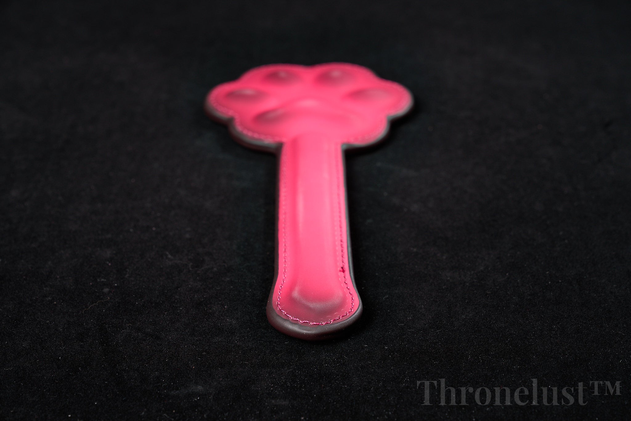 Thermochromic Paw Spanking Paddle – Heat-Sensitive PU Leather Impact Toy