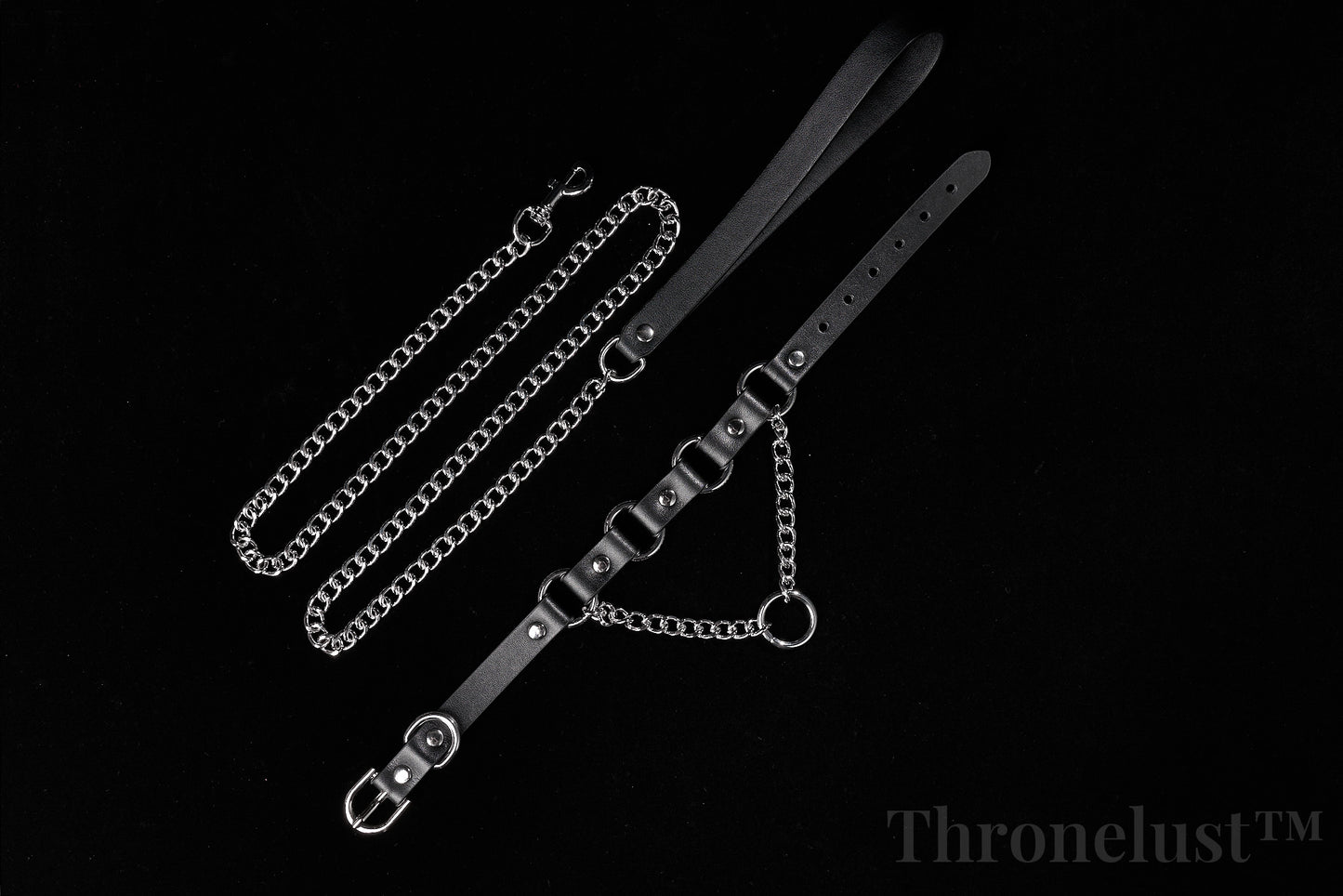 THRONELUST™ Obedience Set — 6-Piece Ritual Bundle (Black)