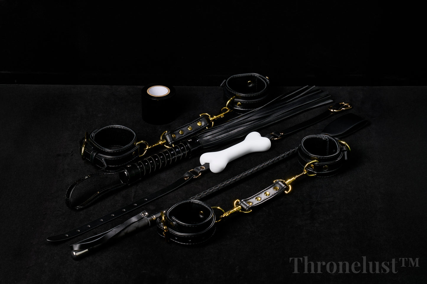 THRONELUST™ Command Set — 5-Piece Ritual Bundle (Black)