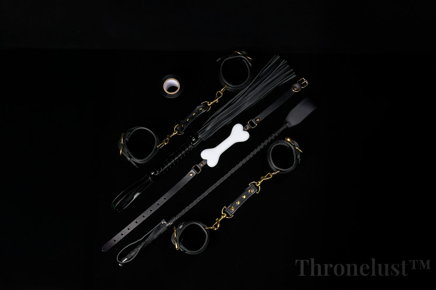 THRONELUST™ Command Set — 5-Piece Ritual Bundle (Black)