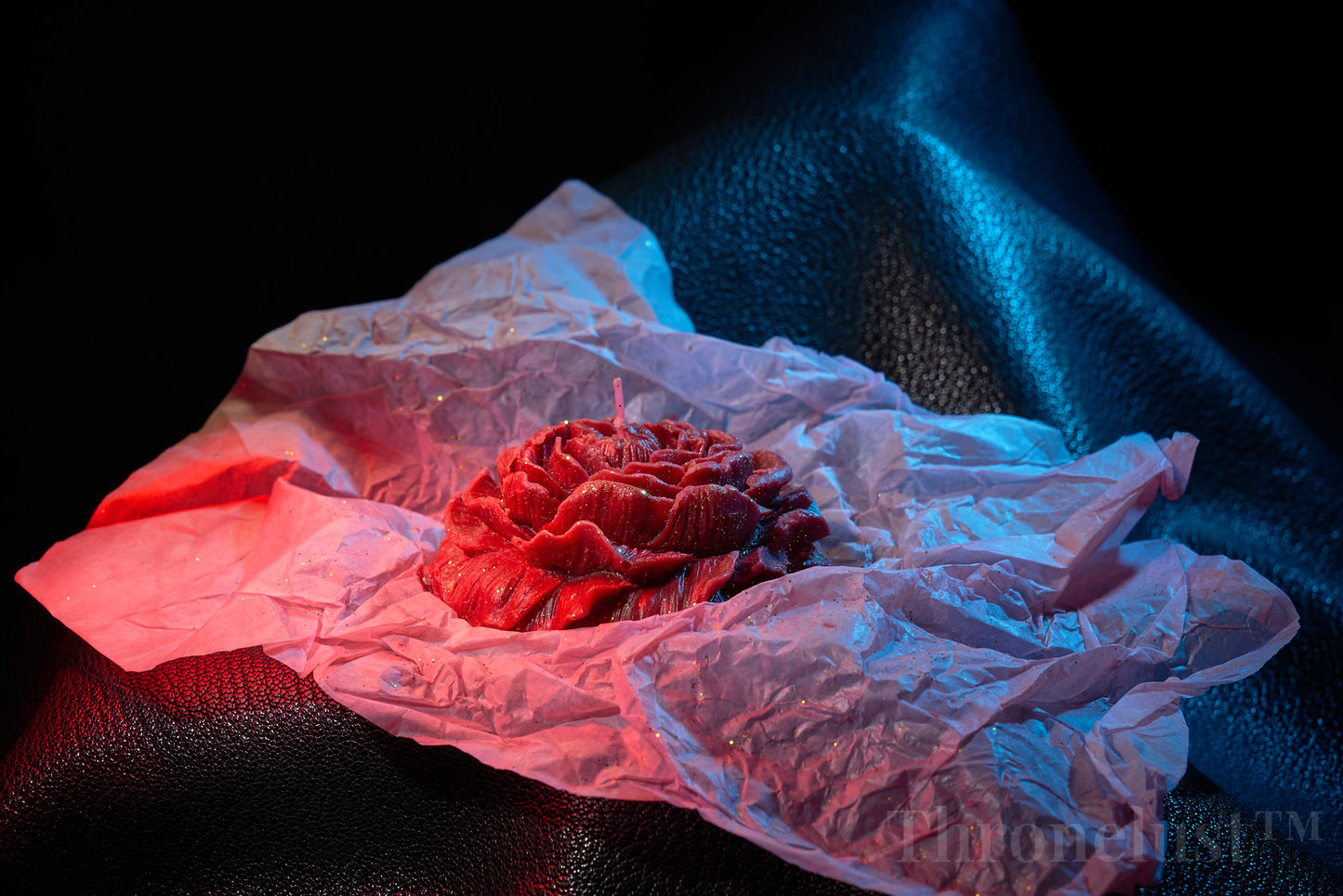 Thronelust™ Rose Ritual Candle – Flame of Desire
