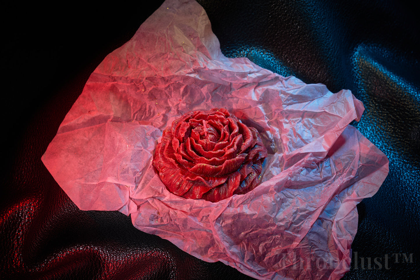 Thronelust™ Rose Ritual Candle – Flame of Desire