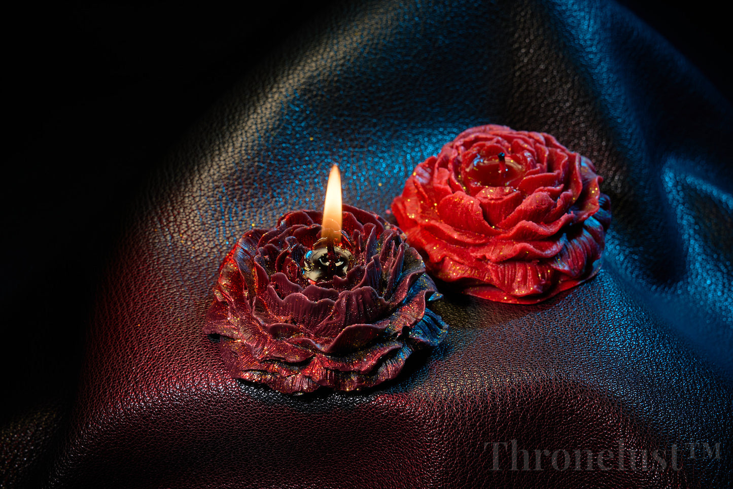 Thronelust™ Rose Ritual Candle – Flame of Desire