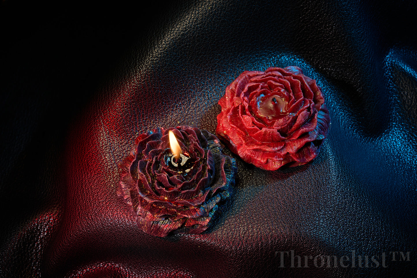 Thronelust™ Rose Ritual Candle – Flame of Desire