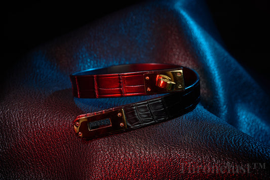 Thronelust Queen’s Atelier – Crocodile Leather Collar (Deluxe Edition)