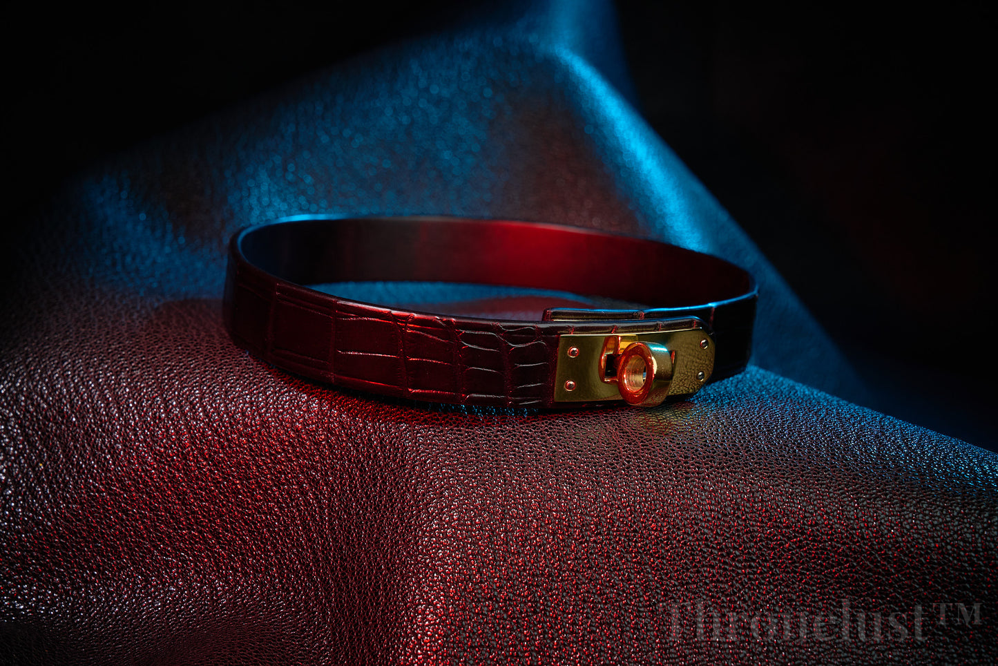 Thronelust Queen’s Atelier – Crocodile Leather Collar (Deluxe Edition)