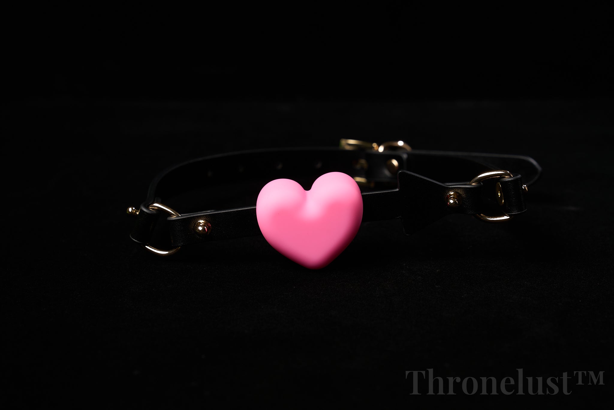 Heart-Shaped Collar with Leash – Adjustable PU Leather Restraint | Pink Edition | Fashion Accessory