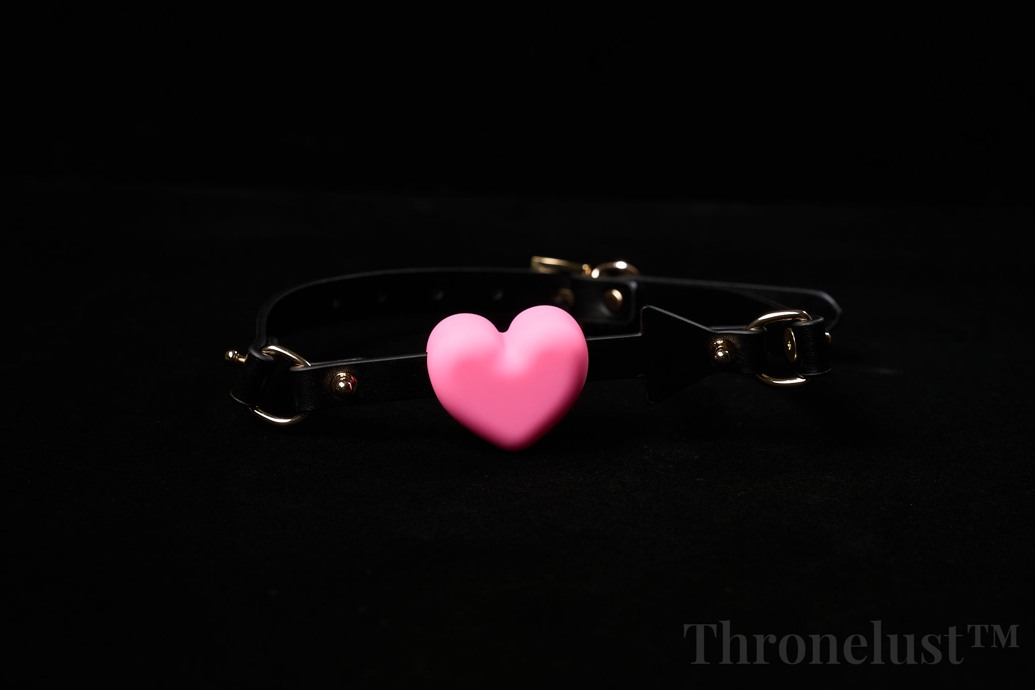 Heart-Shaped Collar with Leash – Adjustable PU Leather Restraint | Pink Edition | Fashion Accessory