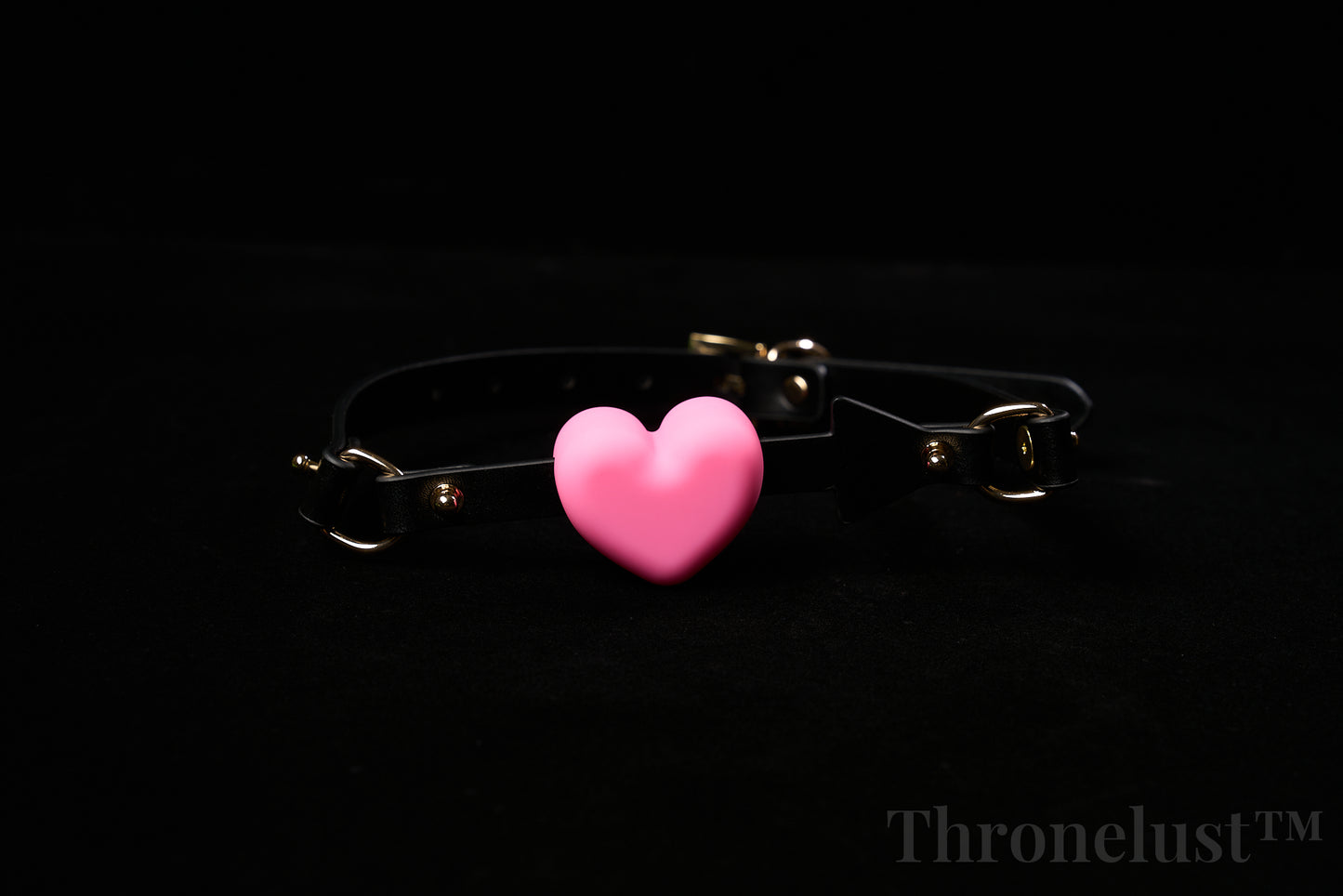 Heart-Shaped Collar with Leash – Adjustable PU Leather Restraint | Pink Edition | Fashion Accessory