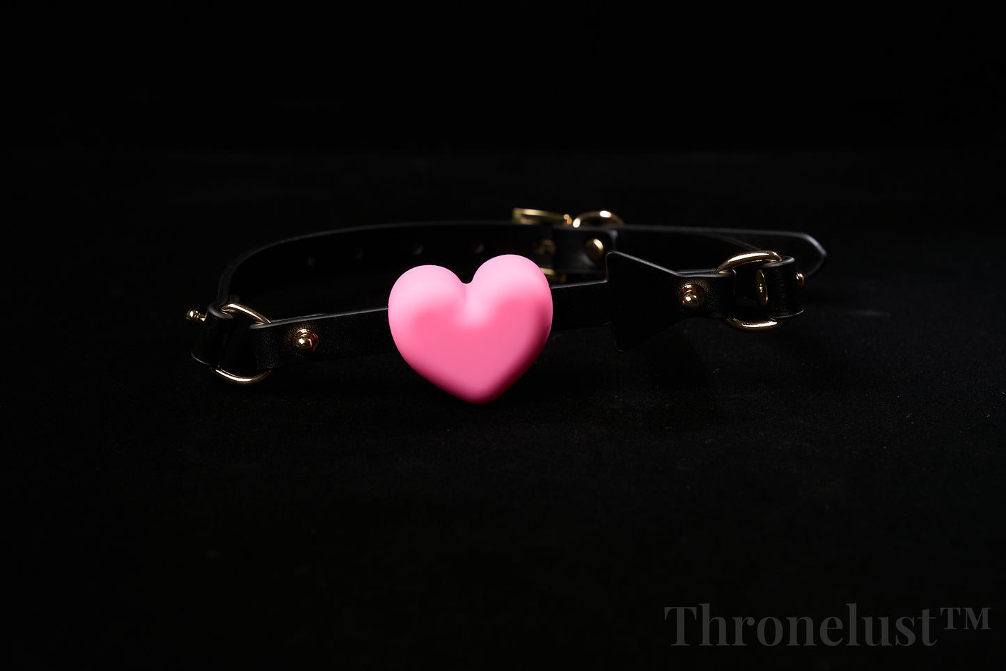 Heart-Shaped Collar with Leash – Adjustable PU Leather Restraint | Pink Edition | Fashion Accessory