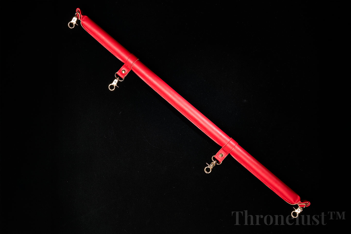 Red Leather Spreader Bar – Four-Point Restraint