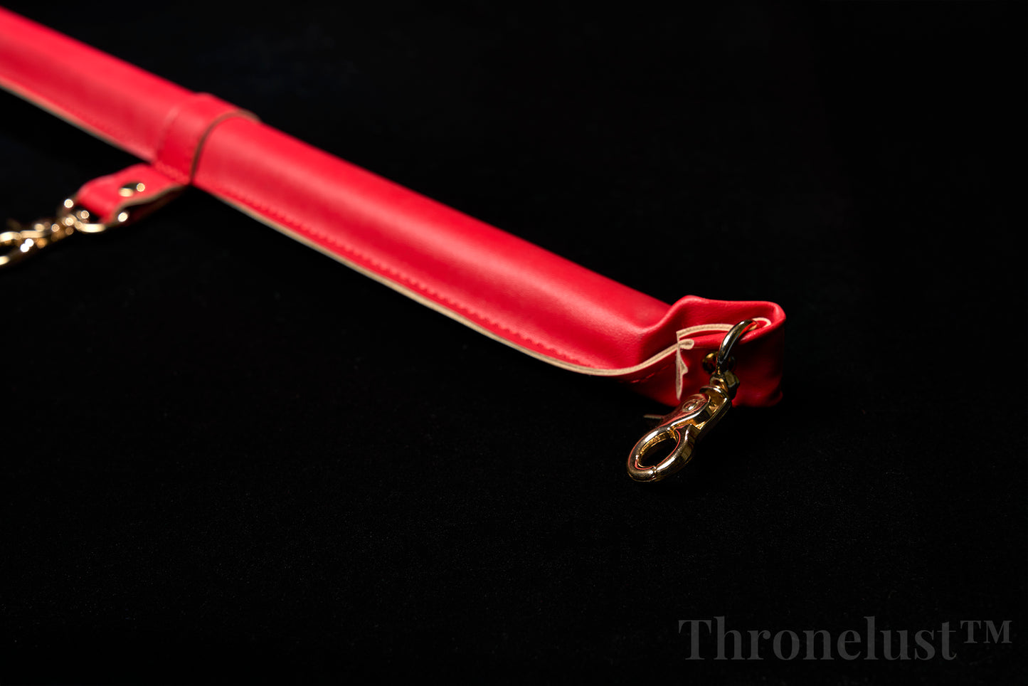 Red Leather Spreader Bar – Four-Point Restraint