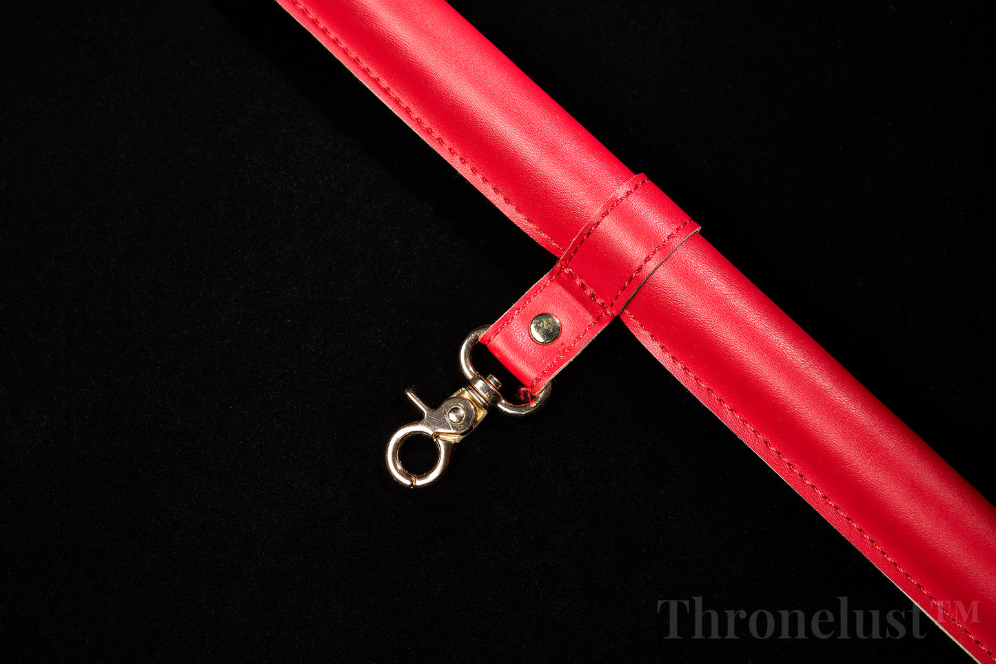 Red Leather Spreader Bar – Four-Point Restraint
