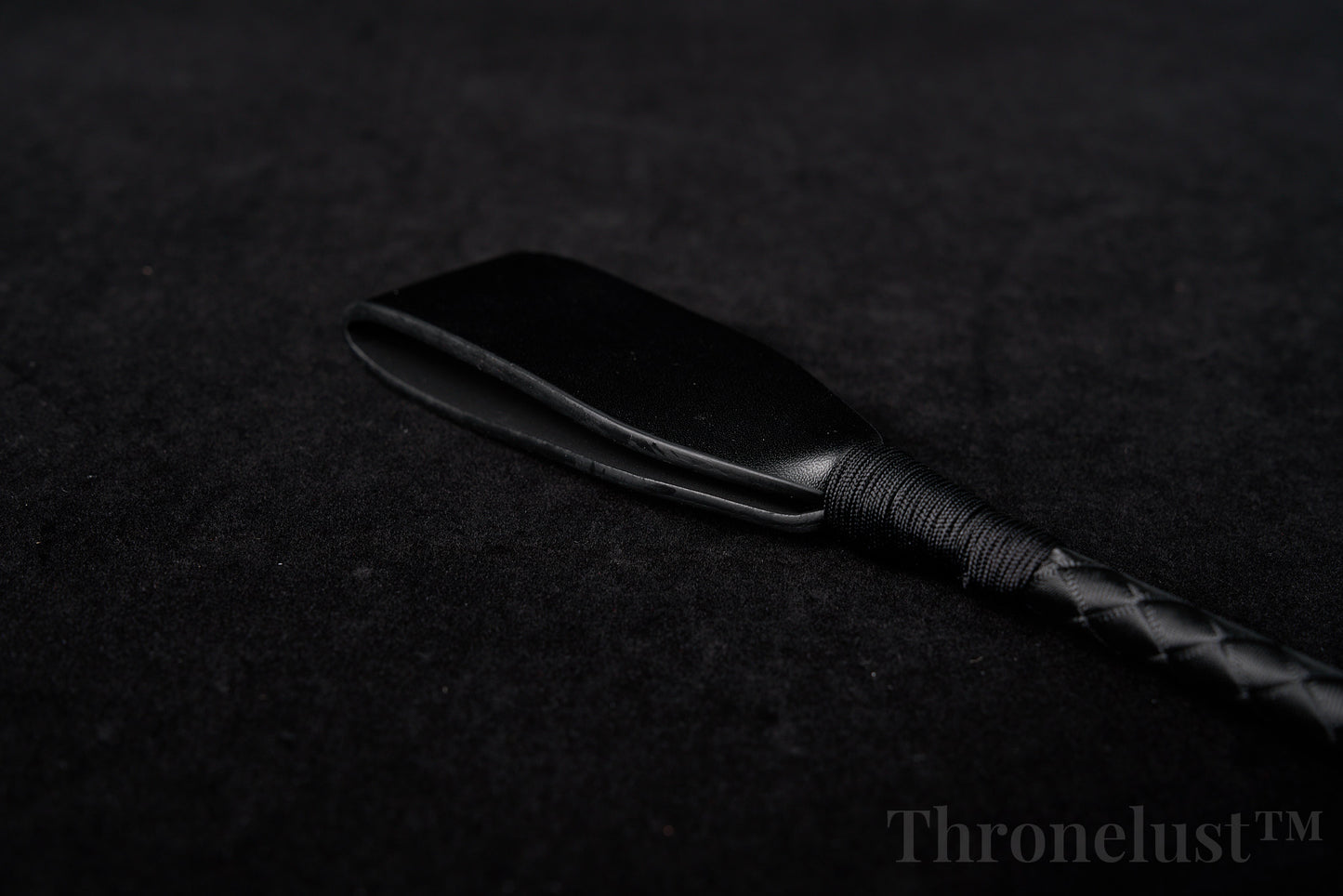 Genuine Leather Riding Crop – 60cm Silver Edition BDSM Impact Toy