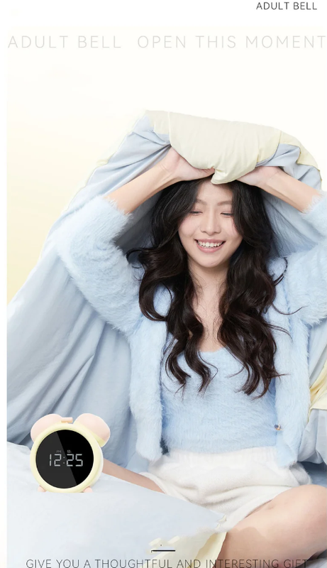 Discreet Alarm Clock Massager – Remote Control & App Enabled by Thronelust