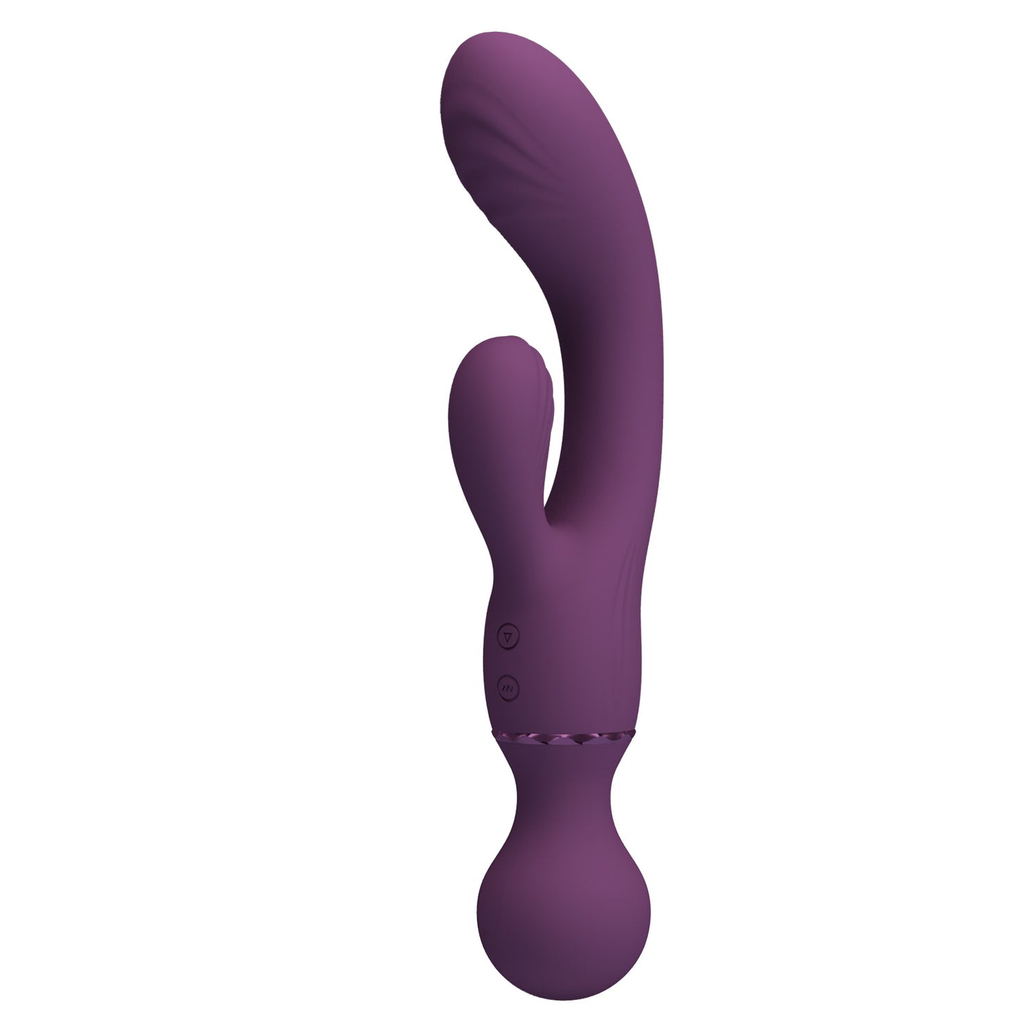 Dual Head Rabbit Vibrator – Rechargeable Silicone Massager (Quiet & Beginner Friendly)