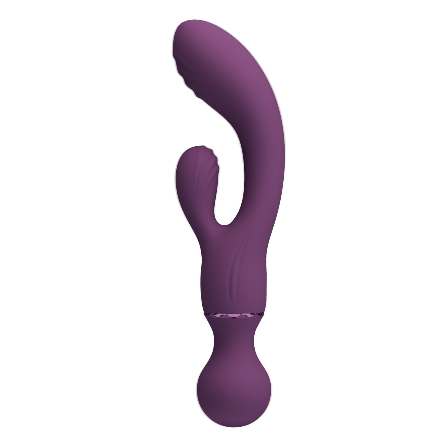 Dual Head Rabbit Vibrator – Rechargeable Silicone Massager (Quiet & Beginner Friendly)