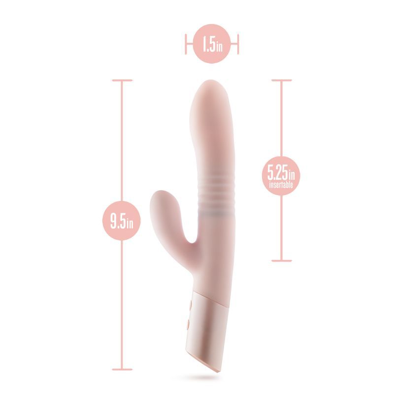 Dual Head Rabbit Vibrator – Magnetic Charging Stand Edition by Thronelust
