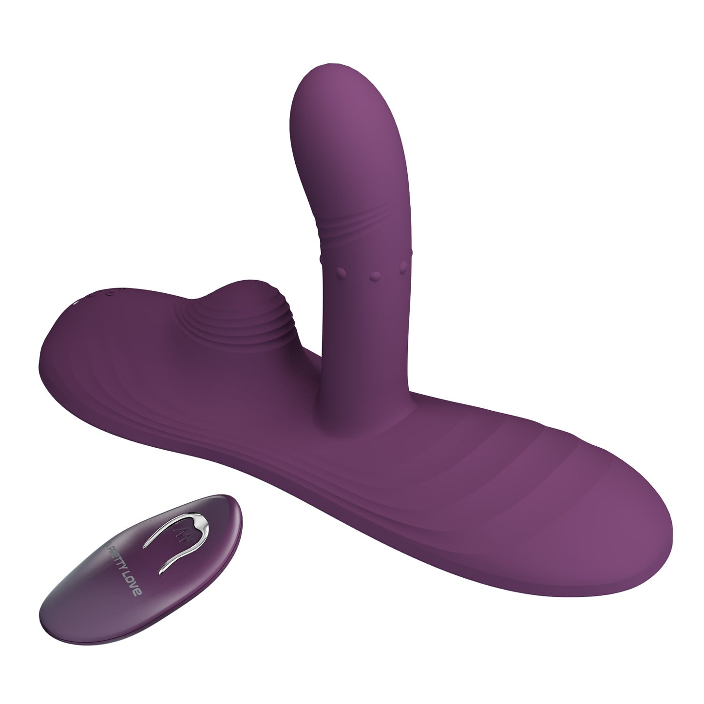 Heating Rabbit Vibrator – Remote Control & Multi-Motion Silicone Massager by Thronelust
