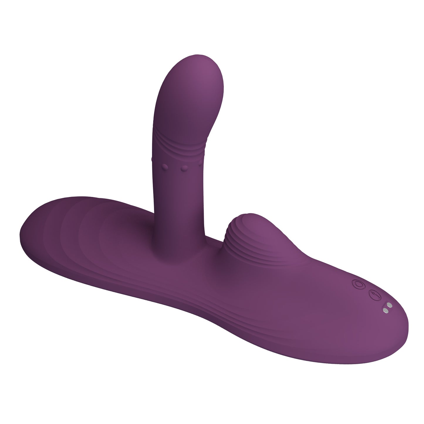 Heating Rabbit Vibrator – Remote Control & Multi-Motion Silicone Massager by Thronelust