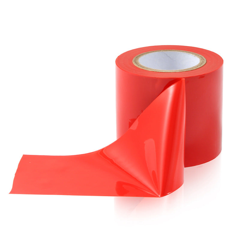 Electro-Silence Bondage Tape — 16m | Black, Red, Pink | No-Residue PVC Restraint Tape (Single Roll or 3-Pack Bundle)