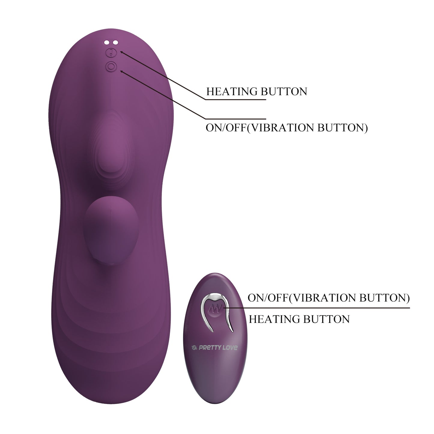 Heating Rabbit Vibrator – Remote Control & Multi-Motion Silicone Massager by Thronelust