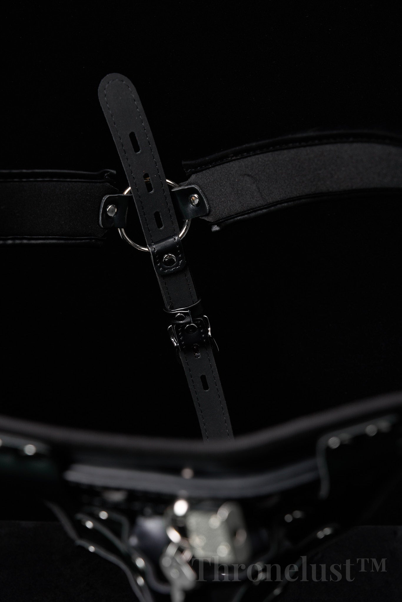 PU Leather Male Chastity Belt with Lock – Adjustable Fetish Restraint Gear | BDSM Play