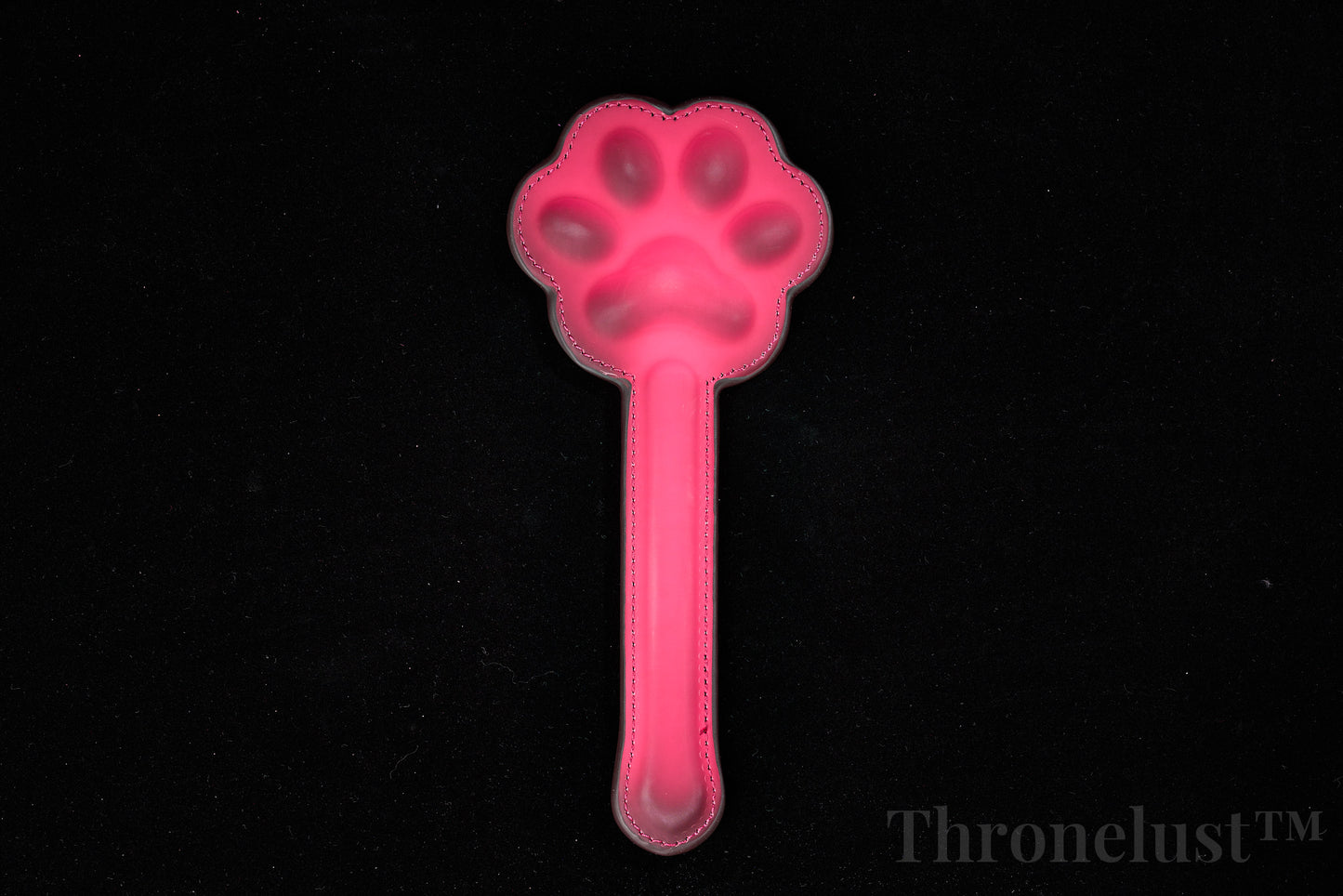 Thermochromic Paw Spanking Paddle – Heat-Sensitive PU Leather Impact Toy