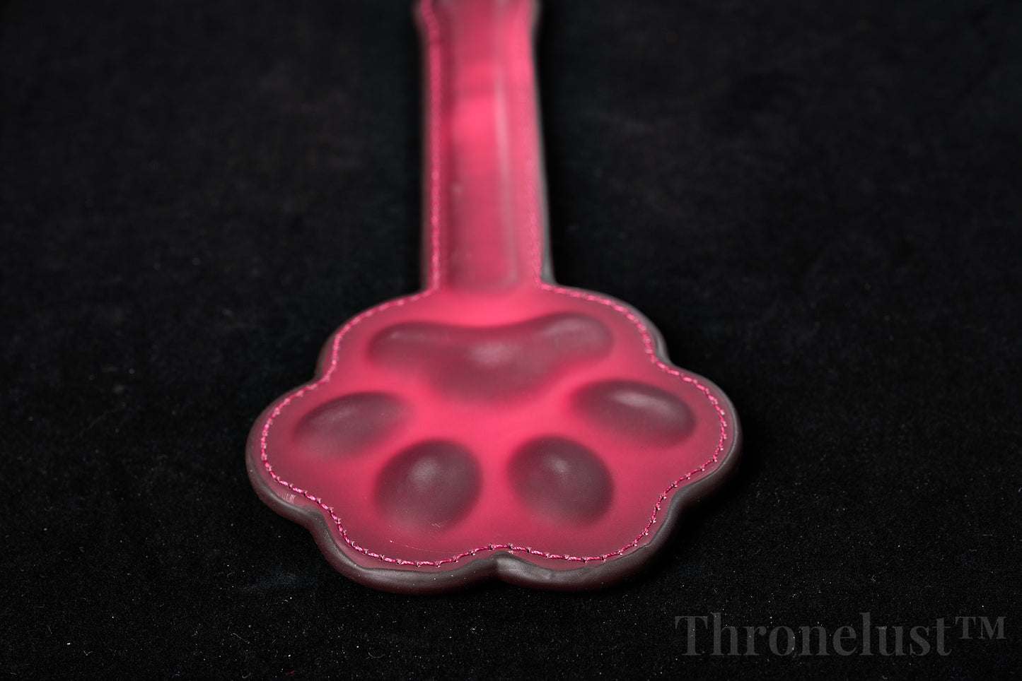 Thermochromic Paw Spanking Paddle – Heat-Sensitive PU Leather Impact Toy