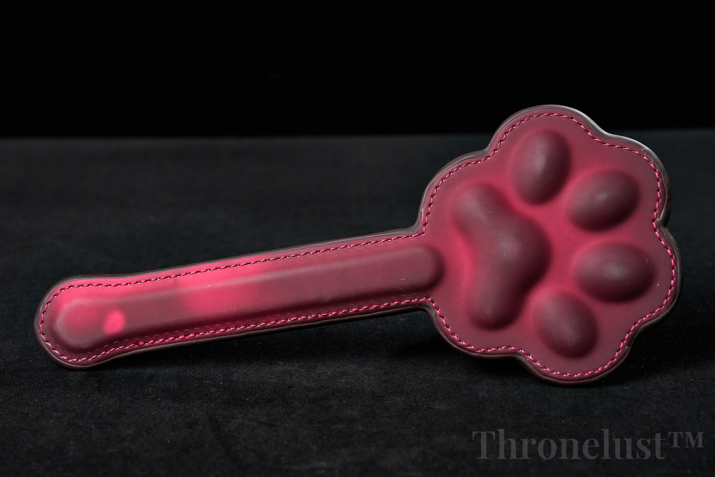 Thermochromic Paw Spanking Paddle – Heat-Sensitive PU Leather Impact Toy