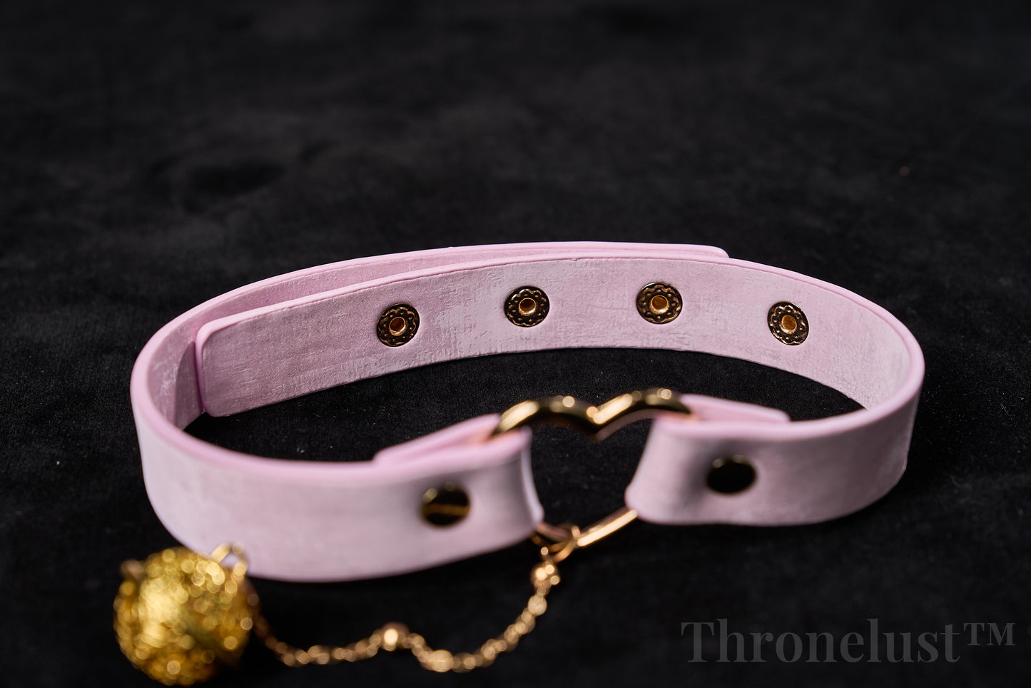 3-Piece PU Leather BDSM Play Set – Paddle, Blindfold & Collar (Pink)