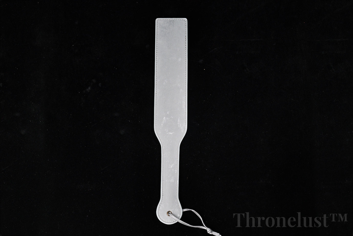 3-Piece PU Leather BDSM Play Set – Silver Paddle, Blindfold & Collar