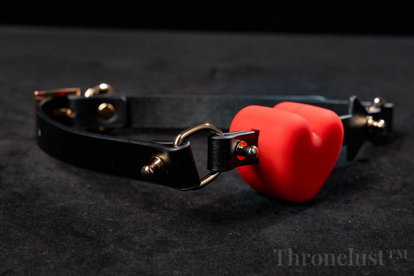 Heart-Shaped BDSM Collar with Leash – Adjustable PU Leather Restraint | Fashion Bondage Gear