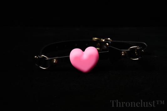 Heart-Shaped Collar with Leash – Adjustable PU Leather Restraint | Pink Edition | Fashion Accessory