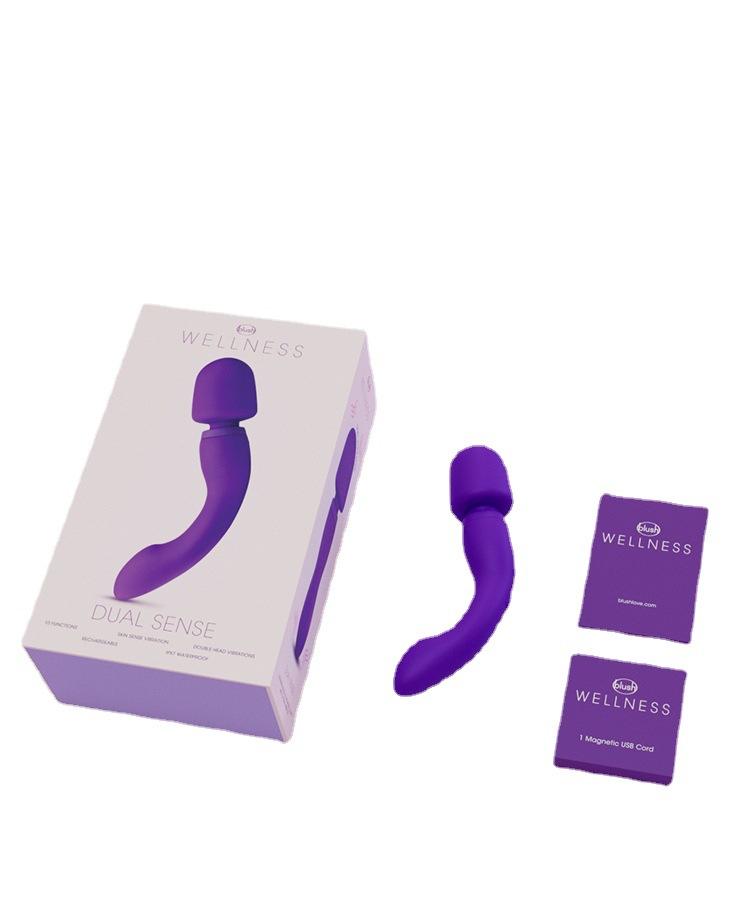 Dual Sense G-Spot Massager – Rechargeable Waterproof Silicone Massager by Thronelust