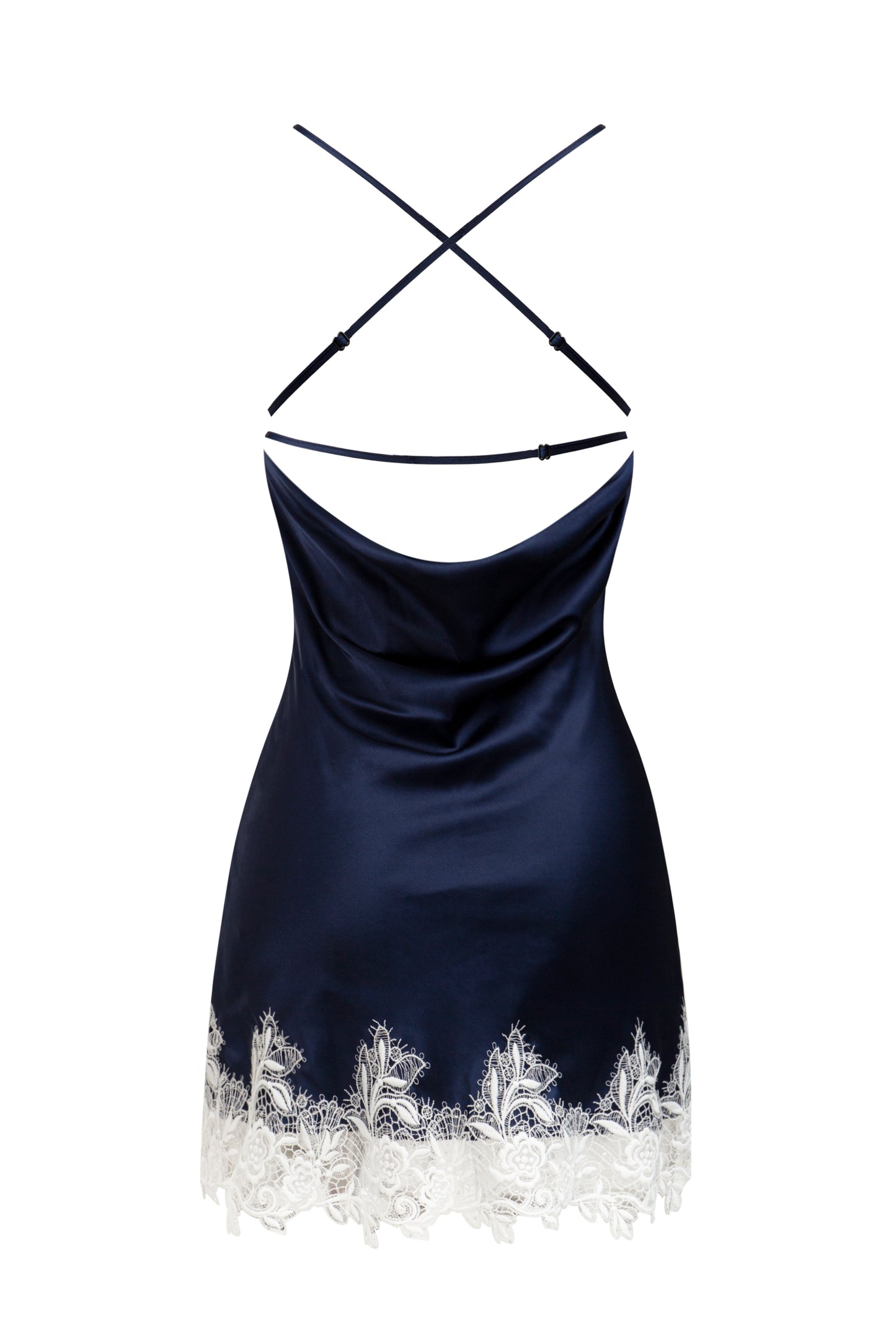 Night Glow Silk Lace Chemise