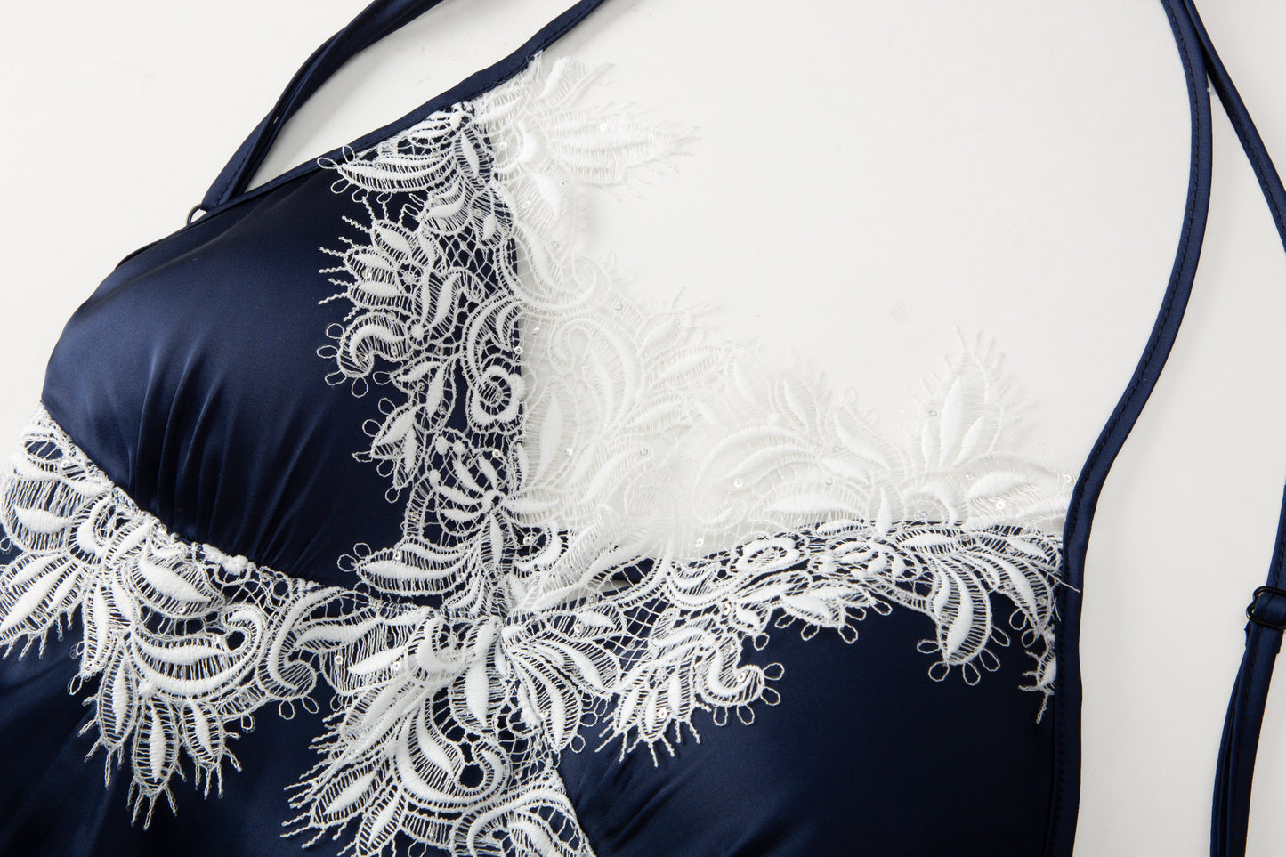 Night Glow Silk Lace Chemise